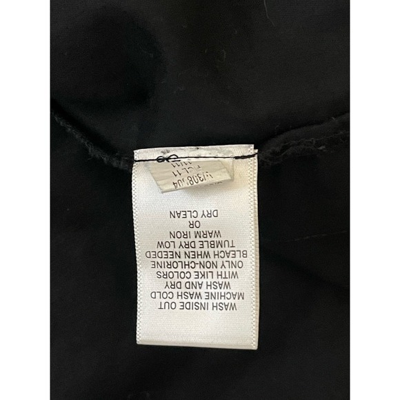 Banana Republic Mini Skirt Size 2 Black Gold Zipper Detail - Picture 6 of 7